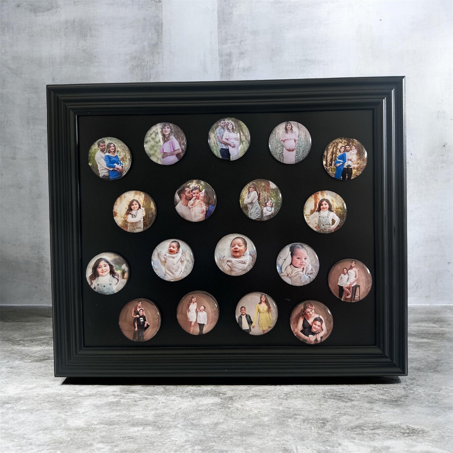 Round Glass Magnets