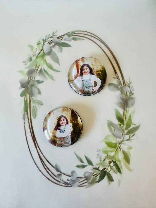 Round Glass Magnets