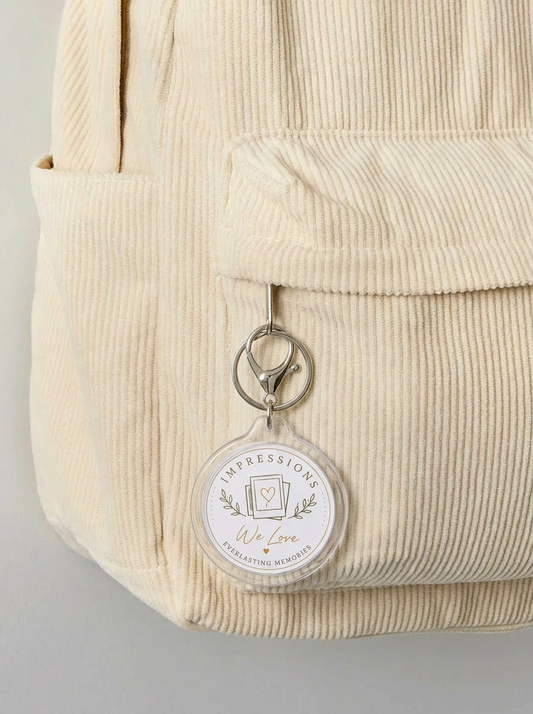 1.5" Round Keychain